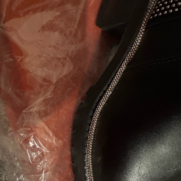 NWT: Black rhinestone boot size 6 - Picture 5 of 7